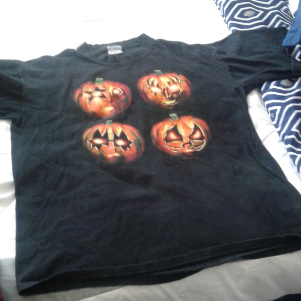Pumpkin Theme T Shirt